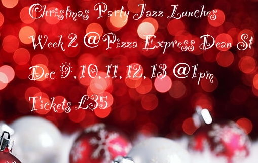 Christmas Party Jazz Lunches - JBGB Events